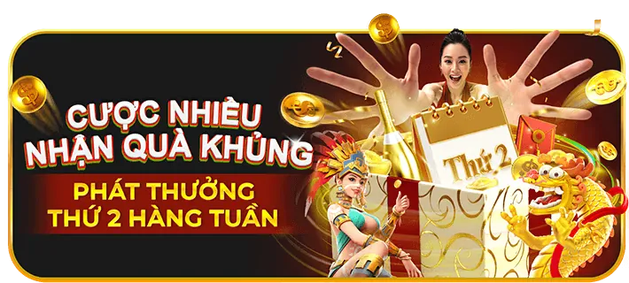 Khuyến mãi nạp lại hàng tuần 33win999