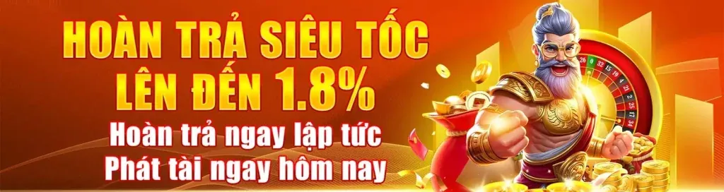 Ưu đãi hoàn trả hàng tuần/tháng 33win999
